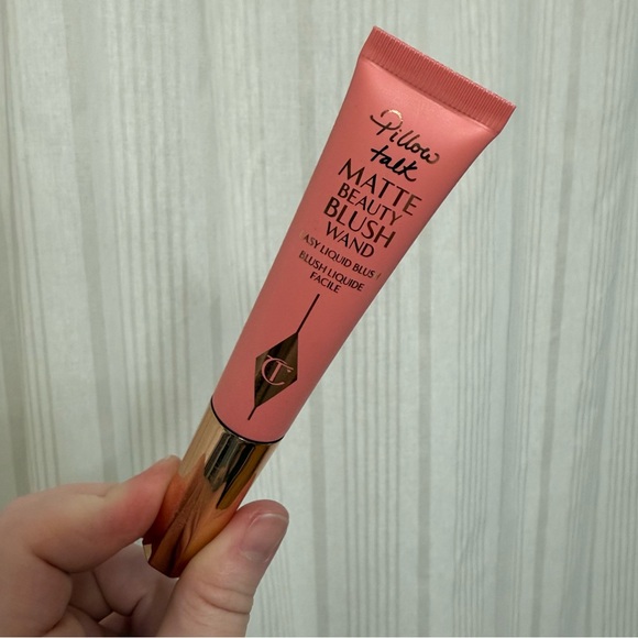 NEW💎 Charlotte Tilbury Matte Beauty Blush Wand in Pillow Talk Pink Pop - Picture 5 of 9